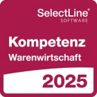 Logo: SelectLine Software Kompetenz Warenwirtschaft 2025
